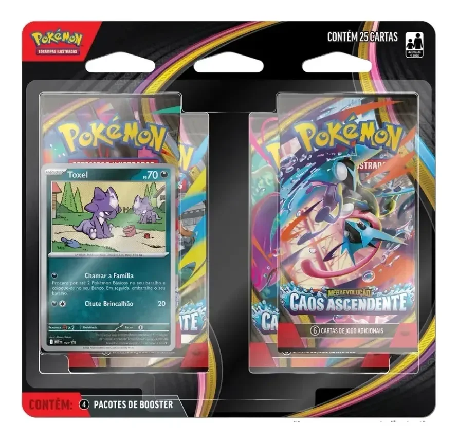 Blister quadruplo Caos ascendente