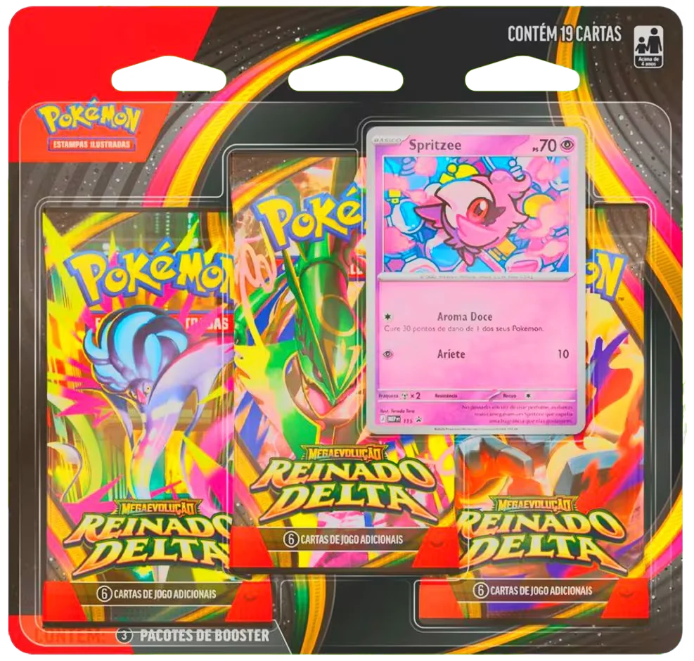 Blister triplo - Reinado Delta