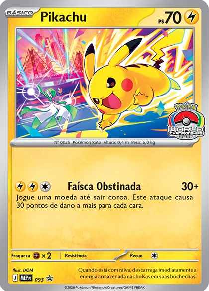 Pikachu (2026 World Championship) - M · 93